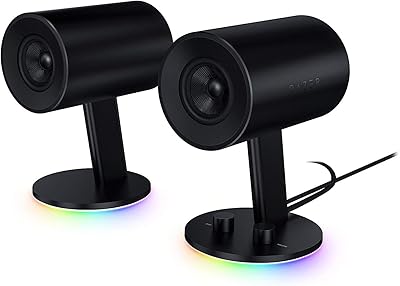 RAZER NOMO CHroma 2.0 RAZER HOUSING SYSTEM FOR PC (Audio via USB or 3.5 mm clink, Bassgear, 3-Zoll-Treiber with Glasfaser, RGB Chroma Bellowstung).. Discover unbeatable variety on DIAYTAR Nigeria — shop today, delivered this week.