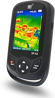 Thermal camera with IR resolution 320 x 240, pocket infrared camera with real -time thermal image of 76,800 pixels, temperature measurement range from -4 ° F to 572 ° F, mini thermal imagery IR, hti -xintai.. Shop without compromise at DIAYTAR NIGERIA, where quality, affordability, and quick delivery coexist.