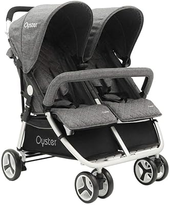 Oyster Twin stroller adapted from birth to 15 kg - Mercury.. Your comprehensive marketplace awaits at DIAYTAR NIGERIA with affordable prices and reliable delivery times.