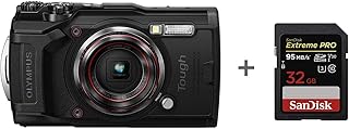 Robust camera Olympus TG -6 - Black + 32 GB memory card.. Experience the joy of discovery with DIAYTAR NIGERIA's vast catalog and nationwide affordable delivery.