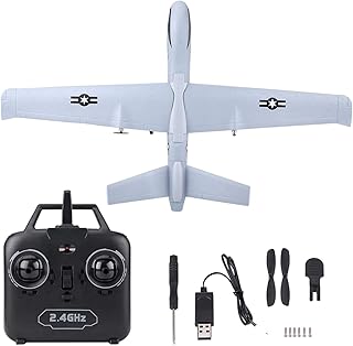 Remote controlled plane kit in metal foam, foldable wing for children (add a light strip).. DIAYTAR NIGERIA: Where quality meets accessibility with affordable prices and prompt shipping.