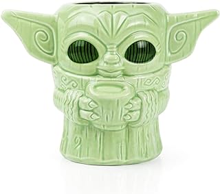 Geeki Tikis Star Wars cup: the Mandalorian the child "Baby Yoda".. Discover endless possibilities with DIAYTAR NIGERIA's comprehensive catalog and reliable delivery service.