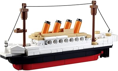 Sosengo 3D Titanic Shipboat Construction Blocks Educational Toy for children 194 pieces.. Enjoy the simplicity of shopping with DIAYTAR NIGERIA, offering vast choices delivered in just 5-8 days.