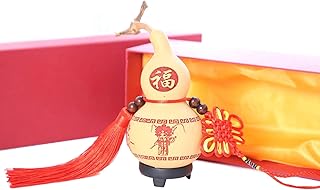 Weel-Knit Natural Chinese Gourde from Beijing with Chinese knot, for women, husband, girlfriend, birthday gift, used for the office, the living room.. DIAYTAR NIGERIA combines affordability, variety, and convenience with nationwide delivery services.