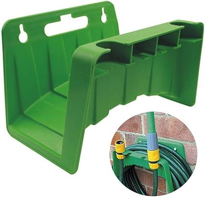 Wall storage support for Justin 1 watering pipe, standard wall mounting hose (green).. More than a store — DIAYTAR Nigeria is your shopping partner.