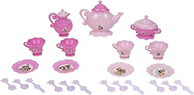 Disney Princess 26 -piece table service, multicolored.. DIAYTAR NIGERIA: Connecting Nigerians with their needs through our affordable and diverse marketplace.
