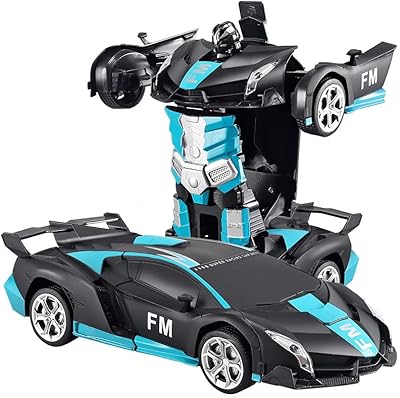 RC car for children, 2.4 GHz model electric vehicle toys with processing car processor, realistic 360 ° rotary remote control toys, toy RC cascade cascade toy gift for children and adults (blue).. Experience shopping without stress at DIAYTAR NIGERIA's comprehensive and budget-friendly platform.