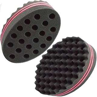 HOARKET HAIR MAIR MAGIC Twist Sponge for African hair, side torsions for curly hair for men and women, wavy sponge with large and small holes for long and short hair.. Discover the joy of online shopping with DIAYTAR NIGERIA's budget-friendly prices and reliable shipping.