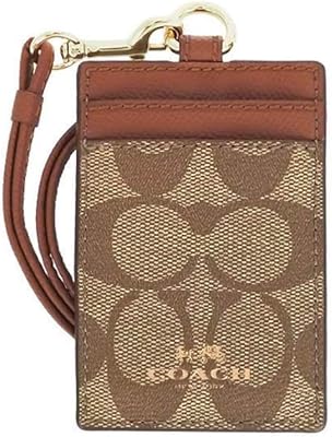 Signature C coach Khaki cherry leather fabric, identity card holder 63274.. Experience shopping without limits at DIAYTAR NIGERIA, where affordability meets convenience in just days.