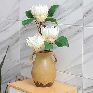 Yatai vase in modern rustic black brown ceramic black, porcelain flower vase with modern design for the house, the arrangement of the shelf, the entrance, the decoration of the central table (brown).. DIAYTAR NIGERIA makes online shopping accessible with our budget-friendly prices and reliable shipping.