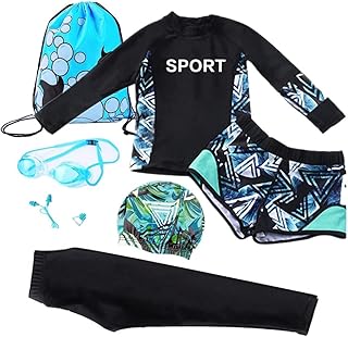 8 -piece swimsuit with quick drying for boys and girls.. DIAYTAR NIGERIA revolutionizes online shopping with competitive prices and reliable 5-8 day delivery.