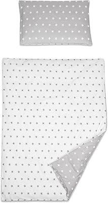Baby Comfort Baby Comfort Duvet Cover and Pillowcase, Size 150 x 120 cm, for children's bed (large stars).. DIAYTAR NIGERIA: Making online shopping accessible to all Nigerians with our affordable platform.