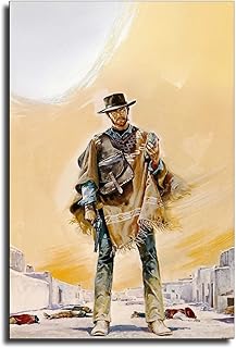 Handle of dollars 1964 Clint Eastwood Cult Western Film Decorative Poster.. Transform your shopping experience with DIAYTAR NIGERIA's vast product selection delivered at unbeatable prices.