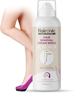 Spray Depilatory Crème Heronique | Instantly remove the hairs | painless depilatory spray for arms, legs and armpits | Remove the hair in 10 minutes while eliminating the skin | Lavender flavor | For women - 200 grams.. Discover more ways to save — every day on DIAYTAR Nigeria.