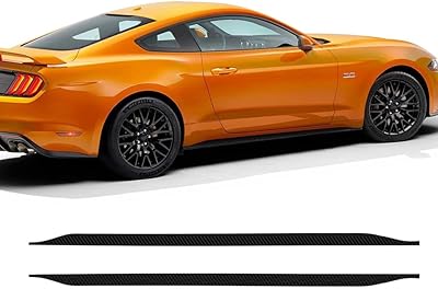 2 pieces 5d carbon fiber fiber fiber sticker for Mustang GT for Ford Mustang 2015 2016 2016 2018 2019 Accessories.. Affordable online shopping is just a click away with DIAYTAR Nigeria.