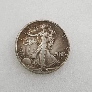 A silver silver dollar silver with an ancient half-dollar of ancient crafts, American 1917-S, factory price, a dollar in foreign money.. Shop without compromise at DIAYTAR NIGERIA, where quality, affordability, and quick delivery coexist.