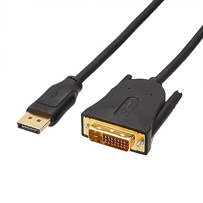 Amazonbasics Displayport cable to DVI - 10 feet.. Get more for less on DIAYTAR Nigeria — Nigeria’s favorite e-commerce platform.