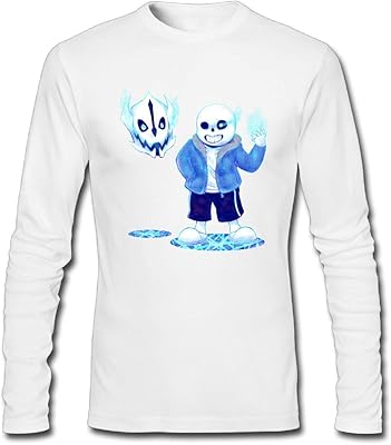 Undertale without art logo DIY T-shirt in casual cotton with long sleeves for men.. Enjoy deals you can’t resist and delivery you can trust — DIAYTAR Nigeria.