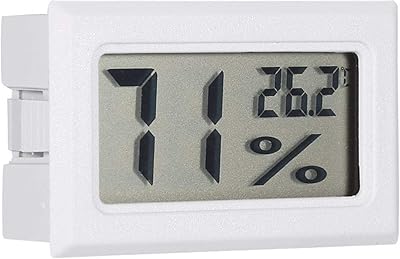 Digital hygrometer, small and light hygrometer thermometer, ultra precise, constant for domestic incubators (white).. Shop across categories at DIAYTAR NIGERIA with the confidence of affordable prices and delivery within 8 days.