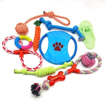 10 parts interactive toy rope for large dogs, chewing toy for cleaning pets of pets.. Your digital shopping destination, DIAYTAR NIGERIA combines variety with affordability and quick delivery.