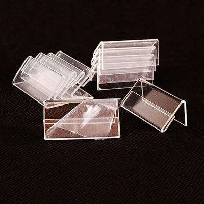 50-room junior panel display, name and price carrier with transparent L-shaped acrylic, Superior retail store support 4x2 cm retail store.. Why pay more? DIAYTAR Nigeria gives you the best for less.