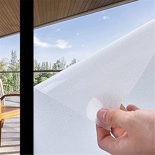 Privacy window film, window stickers, non-adhesive anti-UV frosted glass window film, static for house, bathroom, bedroom, office door 11.8 x 78.7 inches.. The best online shopping experience in Nigeria — DIAYTAR delivers it all.
