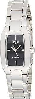 Casio watch for women with black dial and stainless steel bracelet-LTP-1165A-1C2DF.. DIAYTAR NIGERIA: Redefining online shopping with unbeatable prices and consistent delivery times.
