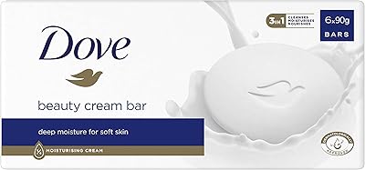 Original Dove beauty soap with 6 x 90 g moisturizer.. Nigeria shops with DIAYTAR — wide selection, fast shipping, and great value.