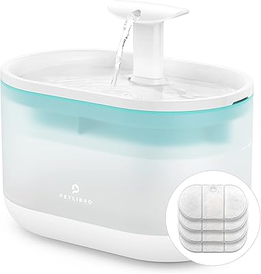 Ultra -silent cat water fountain Beetlebro 74 Fl Oz/2.1 L for interior cats, BPA without flower modes, Bol of water with visible water, Dog water dispenser with 4 large filters.. Why wait? Get your order in 5–8 days with DIAYTAR Nigeria.