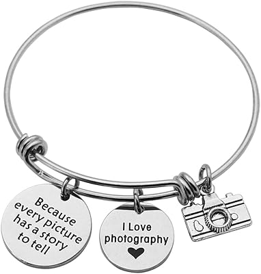 Photographer gift Eilygen Bracelet in adjustable wire with device for device.. A world of products at your fingertips — thanks to DIAYTAR Nigeria.