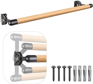 Keepika Traditional Ballet Ballet System in solid wood with wall fixing, Extensible bar/Dance for dance and home exercise, durable metal support, height adjustment, length of 3/6/9 feet, diameter of 1 1/2.. Explore the biggest product variety online — only at DIAYTAR Nigeria.