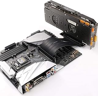 PCI High speed PCI card PCI-E 3.0 x 16 Flexible extension bar support at 90 degrees for PC graphics cards (30 cm).. DIAYTAR NIGERIA brings retail convenience to your screen with affordable prices and dependable shipping.