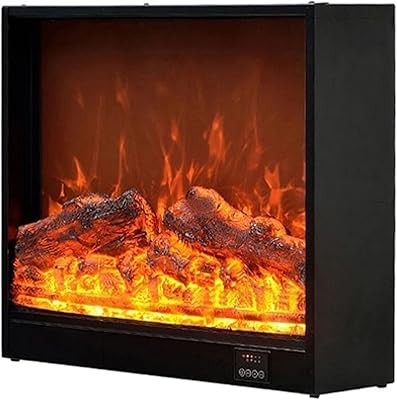Decorative electric fireplace and wall fireplace, linear fireplace and fireplace, with 3D realistic flame, operation by push button, SMOO 750/1500W silence.. Your shopping dreams realized through DIAYTAR NIGERIA's affordable platform with reliable delivery times.