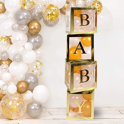 Anna mother -mounted balloon boxes to decorate transparent golden birthdays boxes of children.. Your trusted marketplace, DIAYTAR NIGERIA offers comprehensive selection with budget-friendly delivery.