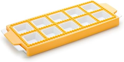 Tescoma square ravioli mold, 10 pieces 'Delicia', Assorted, 11.5 x 1.7 x 11.9 inches.. DIAYTAR NIGERIA: Making quality accessible to all Nigerians with affordable prices and quick delivery.