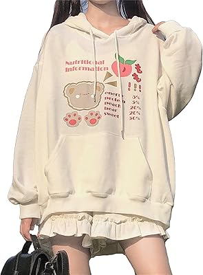 M-Fackle hoodie, cute Japanese hoodie with rabbit ears Korean version (color: white, size: s).. DIAYTAR NIGERIA brings the market to your screen with thousands of affordable products delivered to your door.