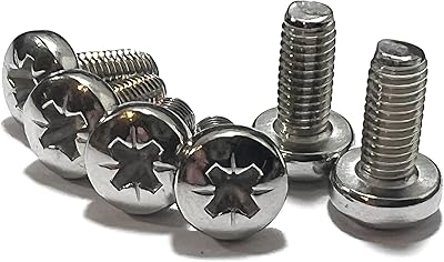 Metal screws with pHillips in quality stainless steel M4 A2 (package of 10) (4 mm x 10 mm).. Online shopping made simple and affordable — DIAYTAR Nigeria.