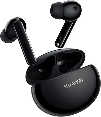 Huawei Freebuds 4i, black, wireless, up to 10 hours of continuous reading, active deletion of noise.. DIAYTAR Nigeria: trusted by thousands for fast, reliable delivery.