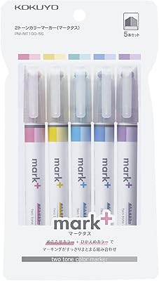 Marc Coco highlight + two similar colors, 5-room pack (pink, blue, green, purple and yellow) PM-MT100-5S.. DIAYTAR NIGERIA redefines convenience with our vast product selection and swift nationwide delivery.