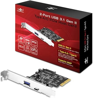 Fantech USB 3.1 Gen 2 Type A/C host card with USB 3.1 port (UGT-PC371AC).. Don’t wait weeks for international shipping. DIAYTAR Nigeria offers local delivery within 5 to 8 days, so you get your items when you actually need them.