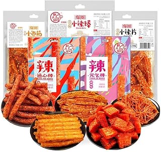 Latiao combined pack, spicy strips, nostalgic snack gift box, celebrity food on the internet, copious snack, large latiao gluten, latiao instant snacks (329g (12 sachets))).. DIAYTAR NIGERIA: Where value shopping meets reliable 5-8 day delivery across the nation.