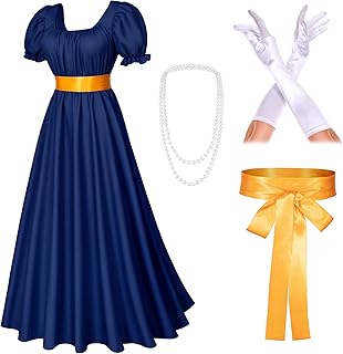 Arthiper Renaissance Tea Party Costume Régeire Empire Dress Dress with collar and size.. Click, pay, receive — DIAYTAR Nigeria makes online shopping seamless.