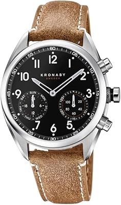 Smart watch Kronaby S3112/1 Apex Hybrid Apex for Men, Black, relaxed, Black, relaxed.. Shop from anywhere in Nigeria and receive your DIAYTAR purchases at affordable prices within a week.