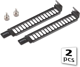 Steel slot lid support in Akasa steel | Complete extension slot cover plate | PC derivation card | Ipew included | Package of 2 | black | AK-MX302.. From essentials to electronics, DIAYTAR Nigeria ships your order in no time.