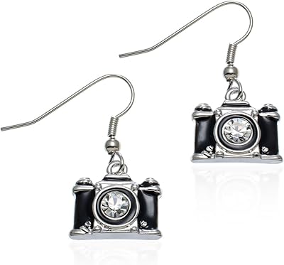Pammy gee camera jewelry black earrings gifts.. Wide range, low cost, fast delivery — that’s DIAYTAR Nigeria.