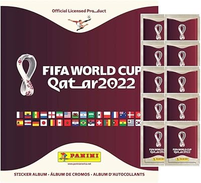 Album World Cup Qatar 2022 + 10 Packs 5 Stickers per pack.. From checkout to your doorstep in less than a week — DIAYTAR Nigeria.