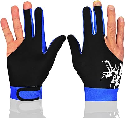 Flexible 3 fingers gloves for men and women for billiards, billiards, snooker, q sports - to wear on the right or left hand... Discover why millions choose DIAYTAR for affordable online shopping with delivery in just 5-8 days.