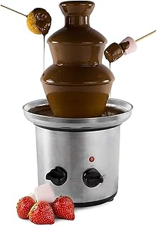 Yamim chocolate fountain at 3 levels, adjustable temperature, stainless steel mesh machine, children's and holidays.. Experience the DIAYTAR difference with our vast product selection and delivery within 5-8 days.