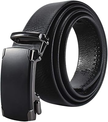 JY Shop Leather Shop belt with automatic loop, delivered in an elegant gift box - black.. DIAYTAR NIGERIA delivers what you want at prices you'll love, all within 5-8 days nationwide.