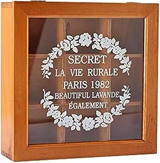 East Lady wooden tea box (24x24x7cm).. Shop from our extensive catalog at DIAYTAR NIGERIA and enjoy doorstep delivery in just 5-8 days.
